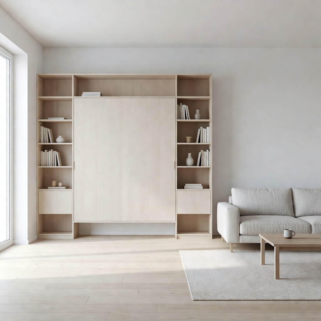 Charcoal L-Shaped Island Space Savings Furniture