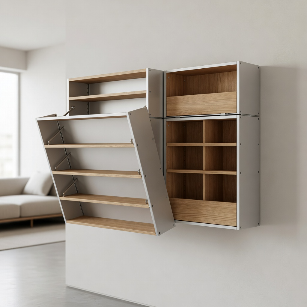 Classic Dark Walnut Parallel Space Savings Furniture